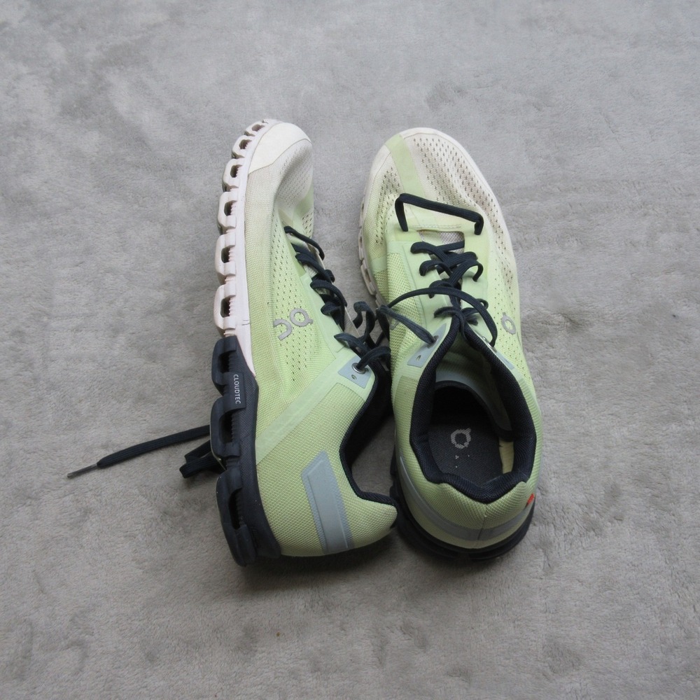 On Mens Shoes Men 11 Green Lightweight Cushioned Athletic Running Cloudflow 3.0
